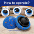Ombrael Smart Interactive Dog Toys-Ball, Automatic Moving Bouncing Spinning, Washable Chew-Resistant to Keep Them Busy