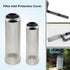 12mm Stainless Steel Aquarium Inflow Inlet Filter, Fish Shrimp Mesh Net Filter Guard for Fish Tank.