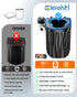 15'' 500 LBS New Upgraded XL Portable Toilet for Adults, Camping Toilet Tested With Lid & Removable Paper Holder