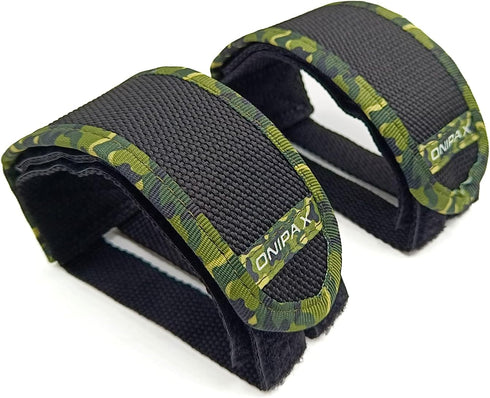 Outdoor Bike Pedal Straps, Toe Clips Straps Tape 2 PCS