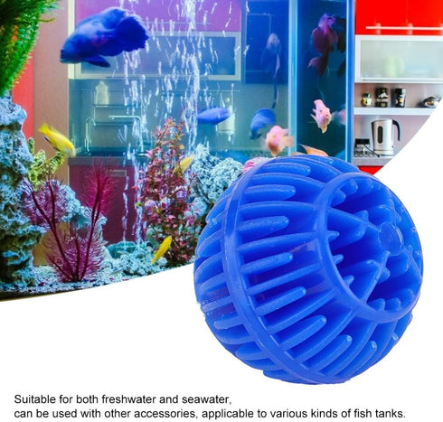 Balls Filter Media - 500ml Aquarium Filter Ball for Freshwater and Seawater (Diameter 22mm/0.87inch)