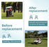 Golf Cart Rear Leaf Spring Bushing Kits with Screw Nut, Suitable for EZGO PDS & TXT Gas and Electric
