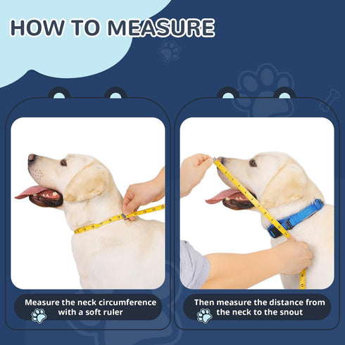 ICOYEA 6, Sponge Core Dog Cone, Inflatable Dog Cone Collar Alternative, Dogs Donut Collar After Surgery, Soft Cone
