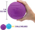 Chew King Dog Fetch Balls, 4 Inch Natural Rubber Toy, All Breed Sizes, Count 2 (Pack of 2) - CM-10031-CS01