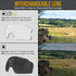 OneTigris Tactical Goggles, Over Glasses Anti Fog Tactical Eyeglasses, Safety OTG Protection with Interchangeable Lens