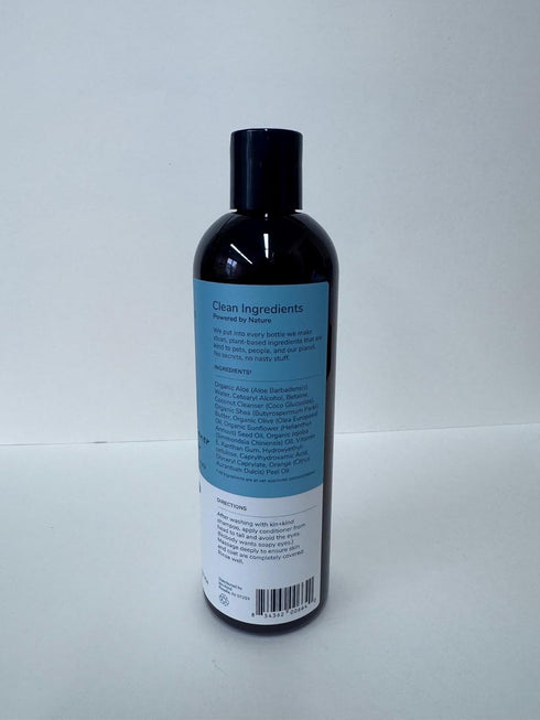 12 oz kin+kind Cat & Dog Conditioner with Shea Butter, Aloe & Betaine All-Natural Pet Supplies to Moisturize, Soften