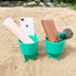 Home Queen Beach Cup Holder with Pocket, Multi-Functional Sand Cup Holder for Beverage, Phone, Sunglasses, Keys