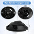 No-Knot Fender Cleat for Boat Gunnel Tracks, Fits 1/4" Rope, Use on Most Gunnel Track Systems