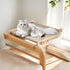 Generic Hammock Hammock Cat Window Perch - Adjustable Cat for Window Sill | Heavy Duty Perch Seat for Indoor Cats