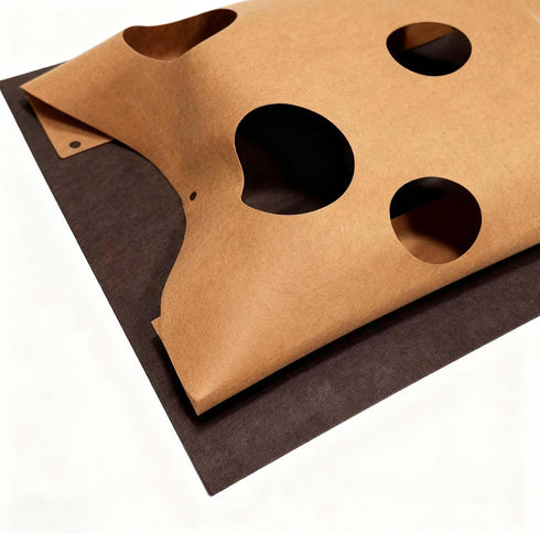 Generic Interactive Cat Tunnel Mat for Indoor Cats, Foldable Play Mat and, Interactive Funny Foldable Pad, Cat Play Toy