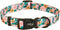 Dog Collar for Small Dogs, Floral Design with Quick Release Safety Buckle, Soft Comfortable Cute Pet Collar