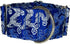 Extra Soft Martingale Dog Collar and Leash Set for Greyhound Saluki Whippet (2" Wide, L 14"-18")