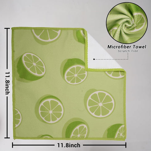 YUA 12 Pack,Microfiber Microfiber Cleaning Cloth Towels Cleaning,Microfiber Towels for Cars,Absorbent Dish Washing