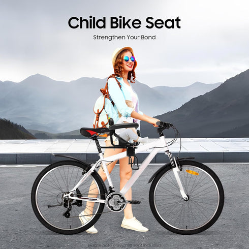 Pyroarle Portable Bicycle Front Mounted Baby Seat, Child Carrier Bike Chair for Bicycle Kids Seat for Children, Toddler