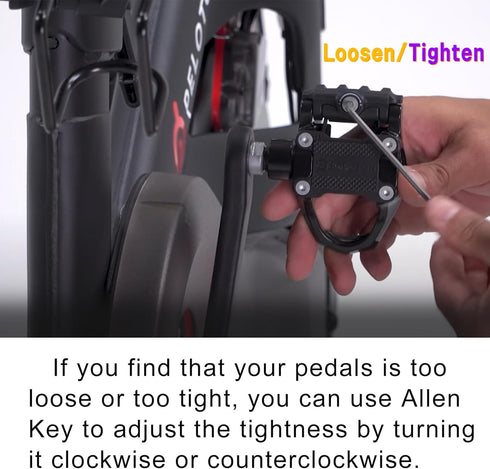 Ride with Sneakers Pedal Converters, Compatible with Peloton Bike, Replacement Bike Pedals