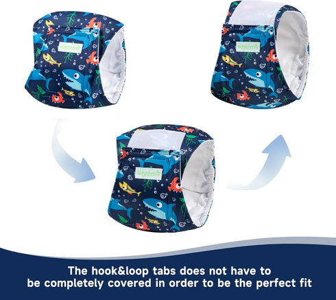 Size(5 Pack wegreeco Small Dog Diapers Male,Reusable Belly Bands for Male Dogs,Washable Doggie Puppy Diapers