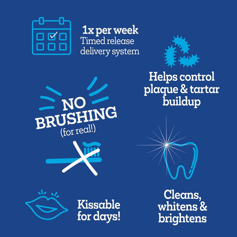 Brush Free Oral Gel for Dogs | Vet Formulated Dental Care with ProLong Technology for Cleaning Teeth and Gums
