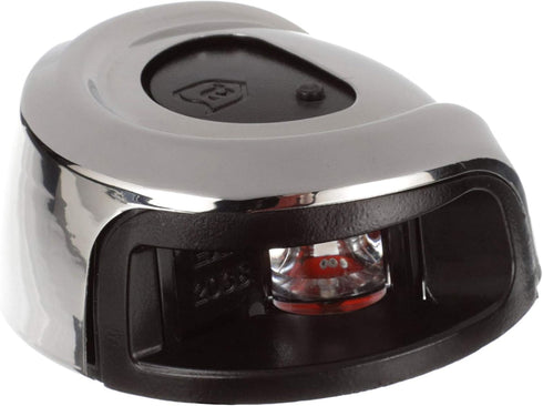 NV2012SSR-7 LightArmor 2-Mile Navigation Deck Mount Sidelight by Attwood, Red LED