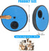 MuzzlePop 2 40 lbs) Dog Nail Scratch Board with Knobs Best for Small & Medium Dogs (Under | Stress-Free Nail File