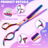 Set, 7 Inch/8 Inch Professional Dog Grooming Scissors Pet Grooming Scissors Chunkers Shears for Dog, Curved Dog