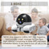 OROMVO 1080p Version+32G 2-Way Pet Camera, Security Camera for Home, Movable Robot Pet Cam Indoor with Phone App