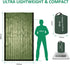 Zmoon Emergency Sleeping Bag 2 Pack, Lightweight Thermal Bivy Sack for Camping, Hiking, Outdoor Activities