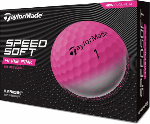 Taylormade 2025 Golf SpeedSoft Pink Golf Balls