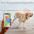 Waterproof Airtag Dog Collar Holder, Compatible with Apple AirTag, Silicone Anti-Lost Case for Pet GPS Tracker (Black)