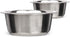 Neater Pet Brands 2.2 Cup Stainless Steel Dog Bowls, Set of 2 Neater Feeder Replacement Bowls for Small Dogs