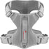 BARKBAY No Pull Dog Harness with ID Tag Pocket - Heavy Duty, Reflective, Easy Control for Large Dogs (Grey, M)