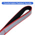 Pawtitas Heavy Duty Double Handle Dog Leash for Medium and Large Dogs, Ideal for Training, Red
