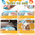 Peehss 3Pcs Dog Bath Brush, Dog Scrubber for Bath, Dog Shampoo Brush Bubble Maker, Dog Paw Washer, dog grooming Massage