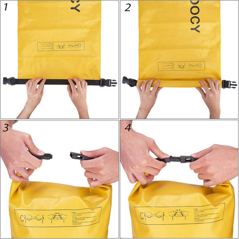 PWC Sand Bag Anchor & Dry Bag - 2 in 1 Jet Ski Anchor Kit for Pool Float and Watercraft