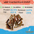 Amazing Dog Treats, Bully Stick Bites, 1 Lb. Bag, Premium Dog Chews, 100% Beef Bully Bones