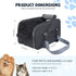 13 lbs Center Console Dog Car Seat for Small Dogs,Dog Booster Car Seat with Safety Belt and Pockets,Portable Pet