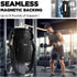 5X 5 EasyAcc Magnetic Gym Bag, Upgraded Super Strong Magnetic Gym Water Bottle Bag Holder Carrier, Built-in Magnets
