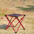 GALPADA Portable Folding Stool Multipurpose Large Outdoor Camping Chair Foldable Fishing Stool Non-Slip Lightweight