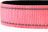 Joytale Reflective Dog Collar, Adjustable Soft Neoprene Padded Nylon for Large Dogs, Neon Pink, L