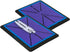 TeeTime Golf Practice Mat - Patent Pending Dual-Tone Sequin Design for Indoor/Outdoor Golf Training with Carry Clip