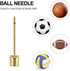 YASI Bicycle Presta Schrader Valve Adaptor, 16PCS Brass Bike Pump Adapters, Inflatable Toys Nozzle Inflator Adapter