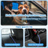 24 inch/60 CM) Dog Seat Belt Harness for Car,Dog Seatbelt of Coated Wire Leash Safety Restraint,No Chew Tether Cable