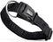 Dogline Comfort Microfiber Soft Padded Dog Collar, Large, 1-Inch Wide, Black, 15 to 25-Inch
