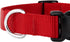 Country Brook Petz Dog Collar, American-Made, Large, 1 Inch Wide, Deluxe Heavy Duty Nylon, Red