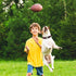Lionheart glory Dog Collar Rugby Print, Soft Durable Adjustable Handmade Collar for Small Dogs
