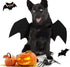 Tealots Halloween Dog Costume - Adjustable Pet Bat Wings for Small Medium Large Dogs, Funny Cat Outfit (L)