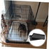 2pcs Dog Crate Holder, Bunny Cage Bottom Tray, Pet Toilet Pan for Parakeet, Dog Crate Tray for Birds