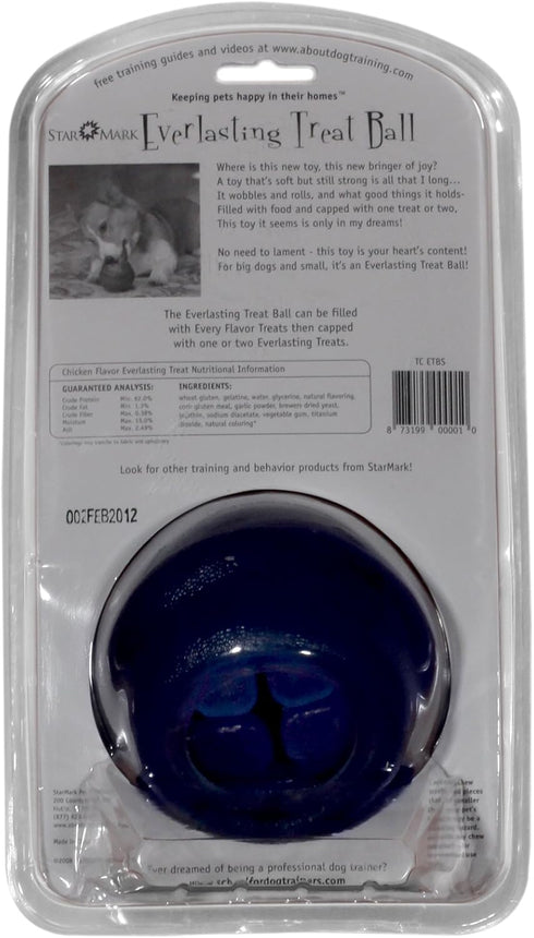1 Starmark Everlasting Treat Ball Medium with treat