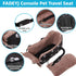 FADEYJ Center Console Dog Car Seat, Pete Console Car Seat for Cats Dogs Middle (Black)