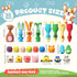 30 Pcs Squeaky Dog Toys | Latex Puppy Toy for Interactive Play | Soft Chew Toy for Small Medium Large Pets