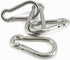 Lifesport Gear Marine Grade 316 Marked Stainless Steel Carabiner Clips, Heavy Duty Spring Snap
